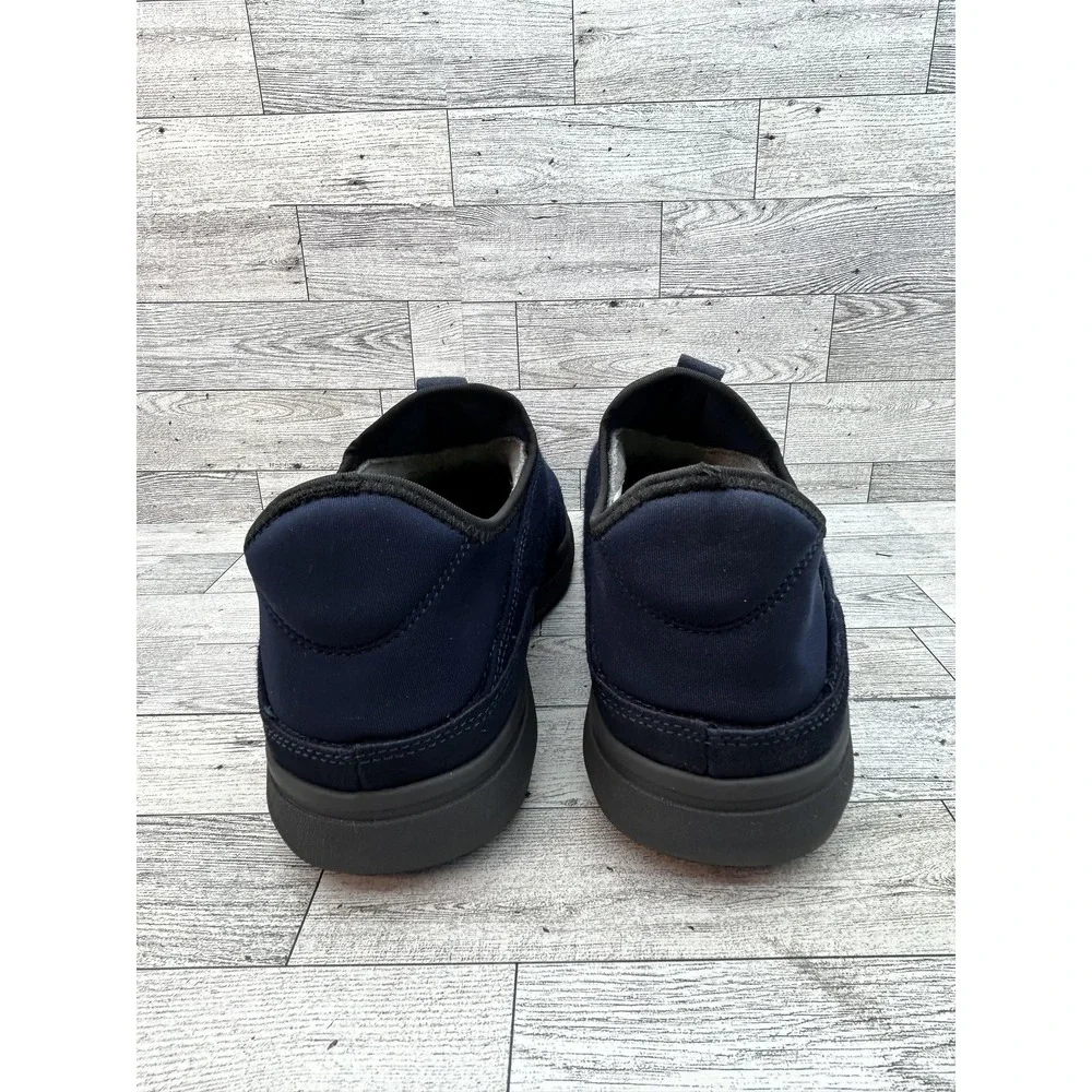Florsheim Shoes Mens Size 12M Navy Blue Comfortech Wool Blend Slip On Sneakers‎